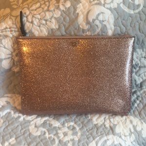 Rose gold sparkle Kate spade ♠️ pouch